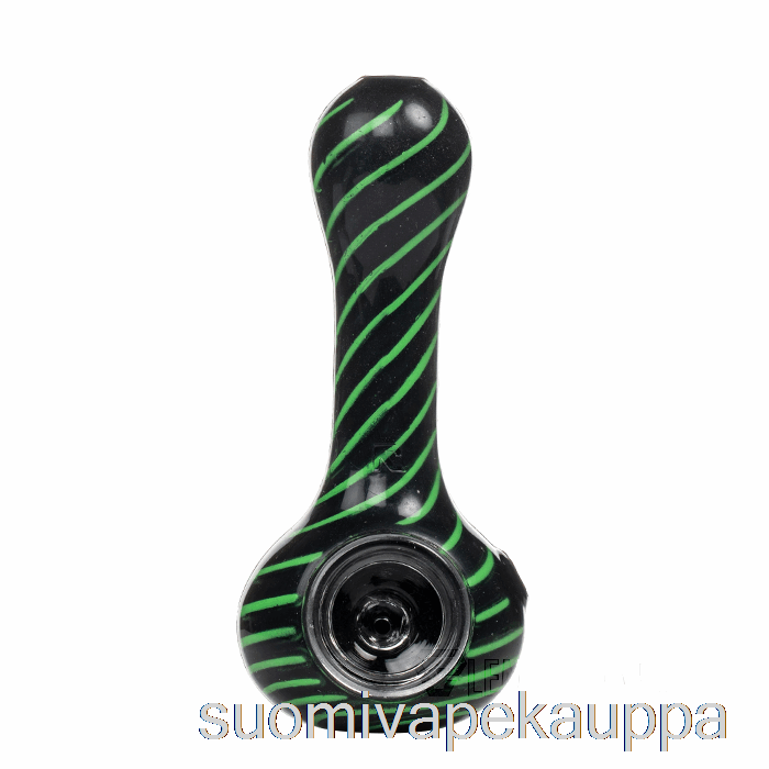 Vape Netistä Eyce Oraflex Spiraali Silikonilusikka Musta/vihreä